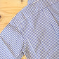 MANUAL ALPHABET - 
80/2 STRIPE SHIRT BULGING FIT