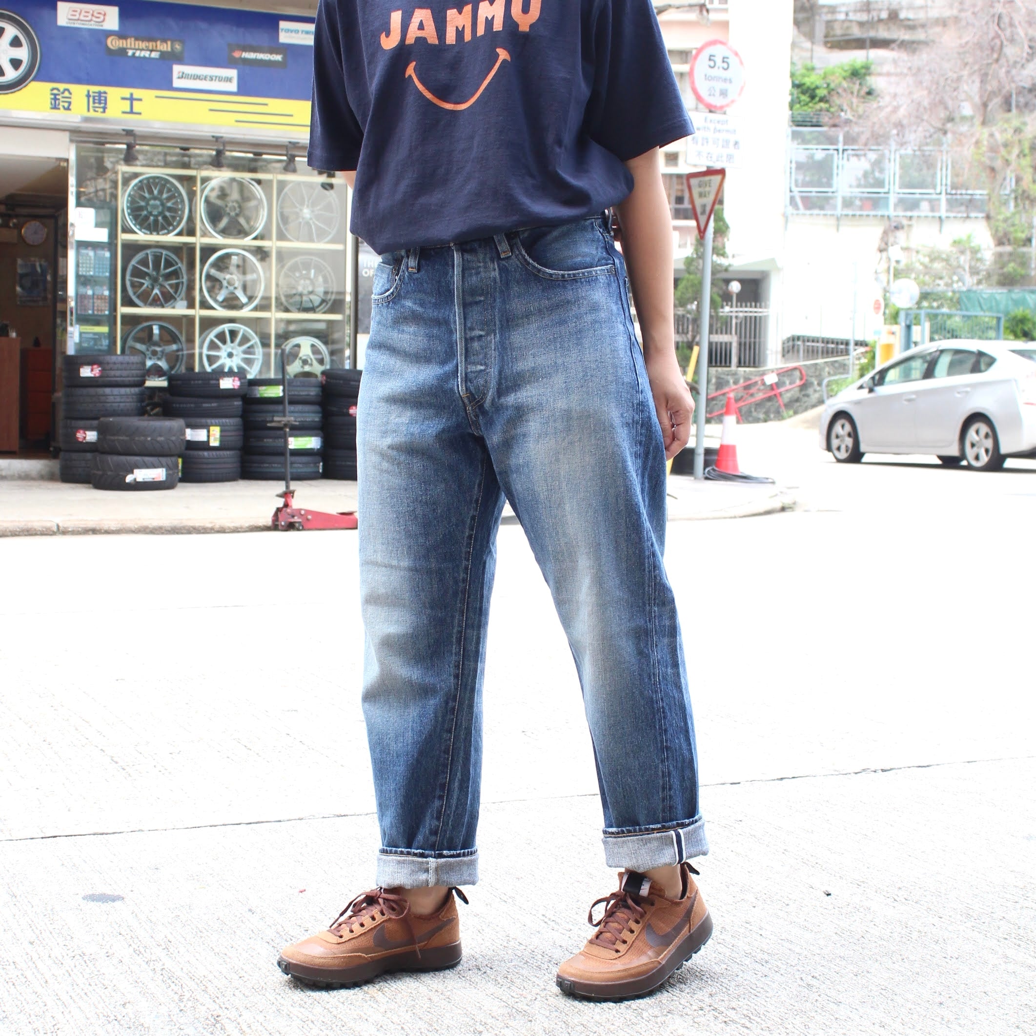 メンズ ordinary fits #117 LOOSE ONE WASH 32