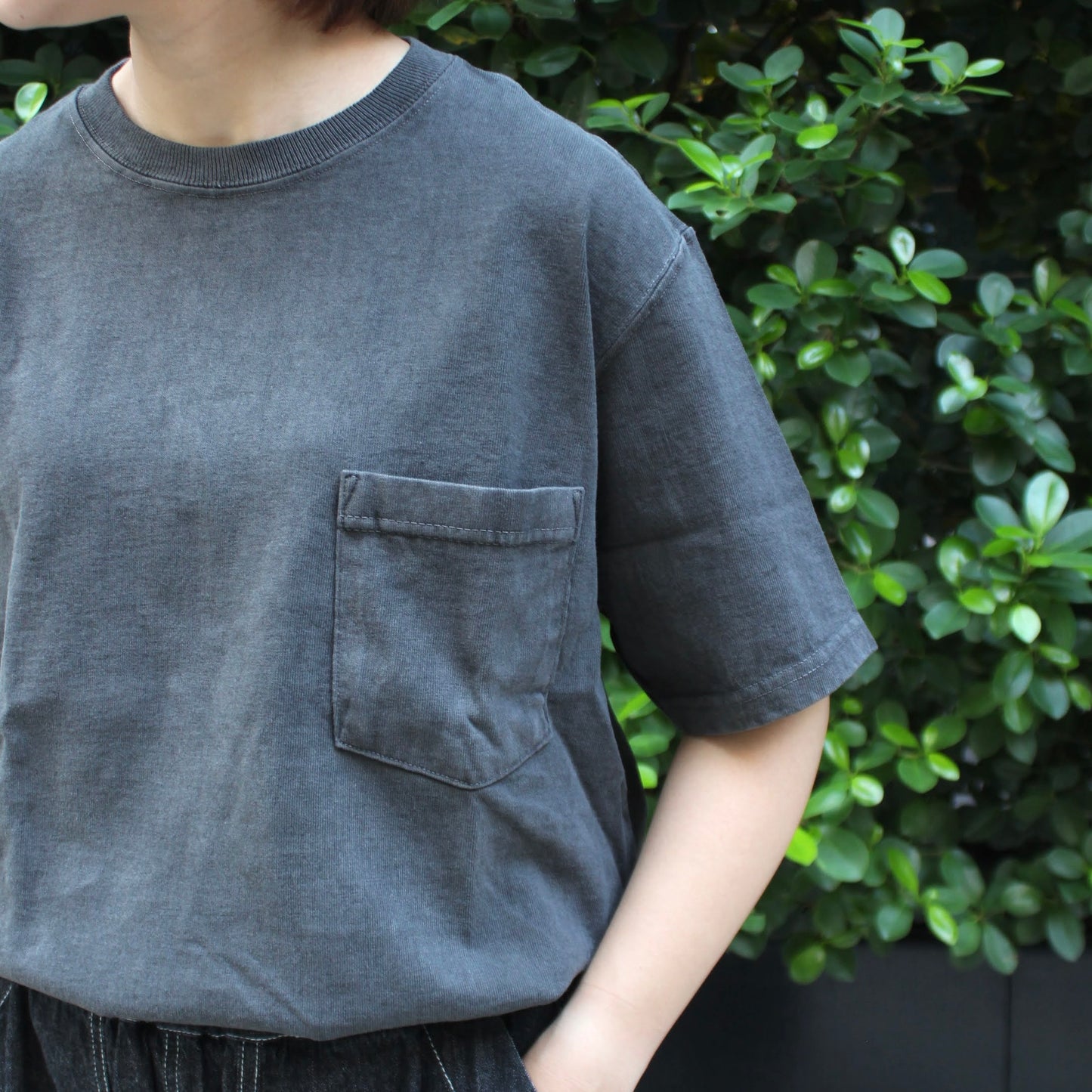 GOODWEAR (Japanese version) -
 7.2OZ S/S POCKET TEE
 (PIGMENT DYE)