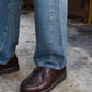 AUTHEN JAPAN -
12.5OZ VINTAGE STRAIGHT LEG DENIM
USED WASH