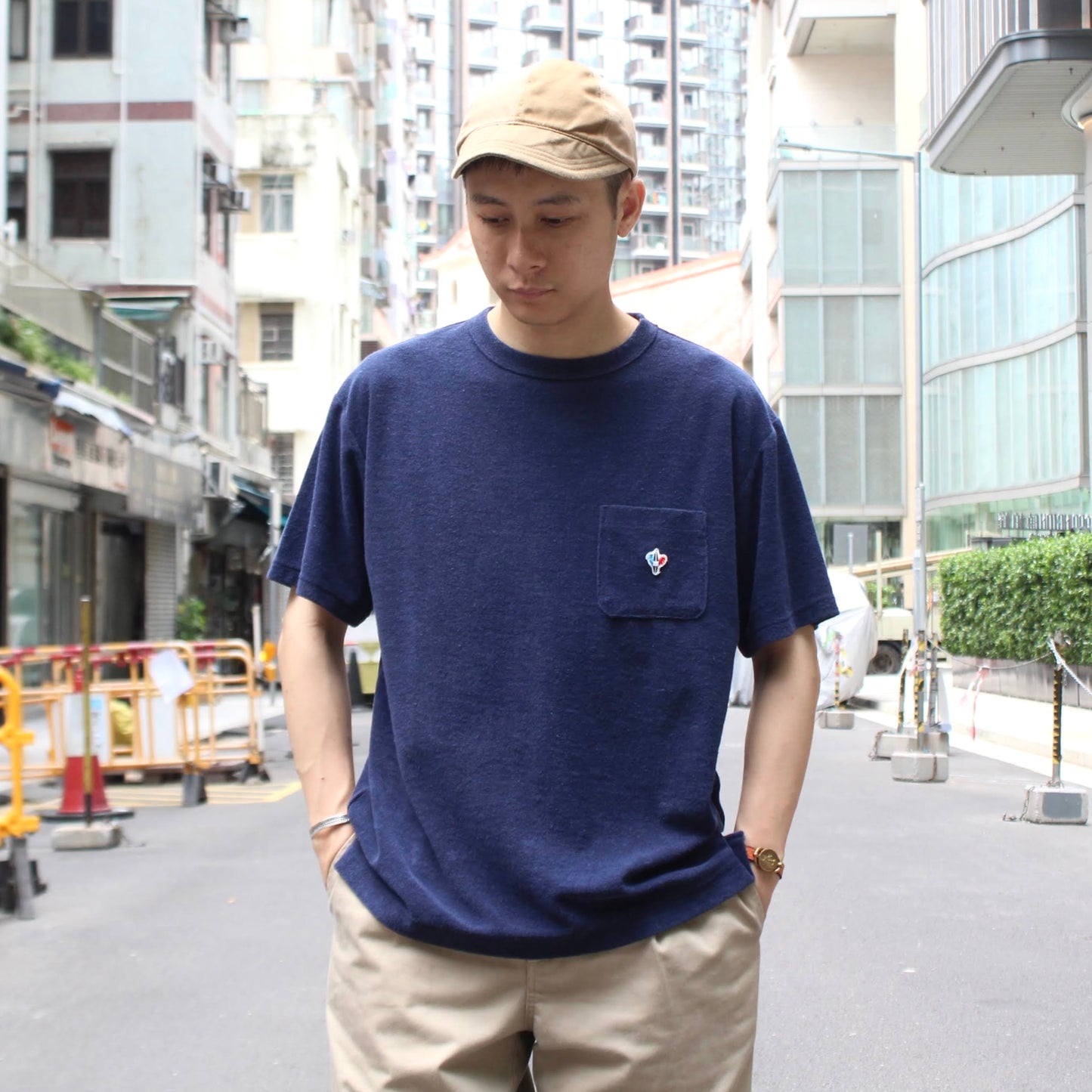 ARVOR MAREE - 
PILE POCKET TEE