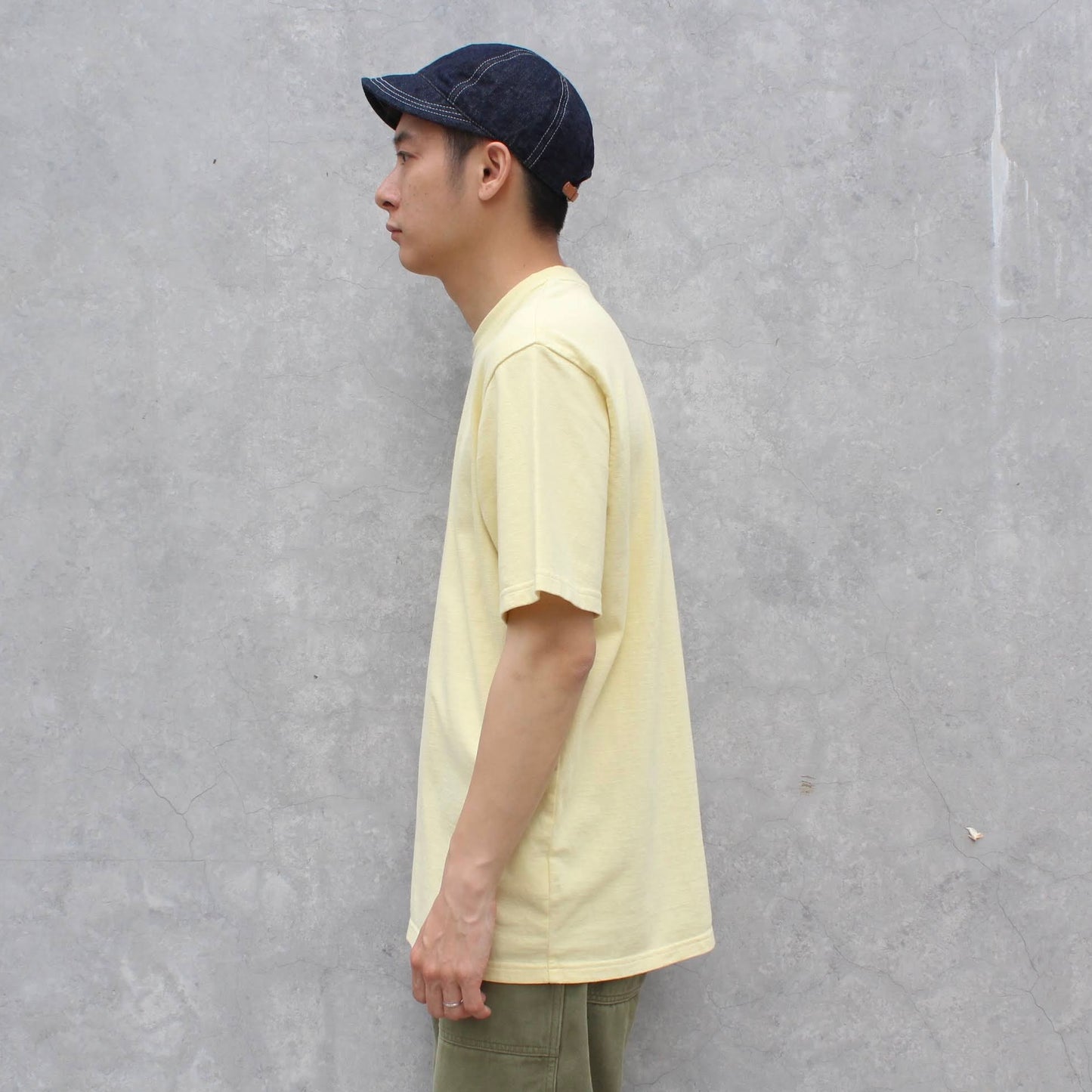 FLISTFIA -
LOOPWHEEL CREW NECK TEE