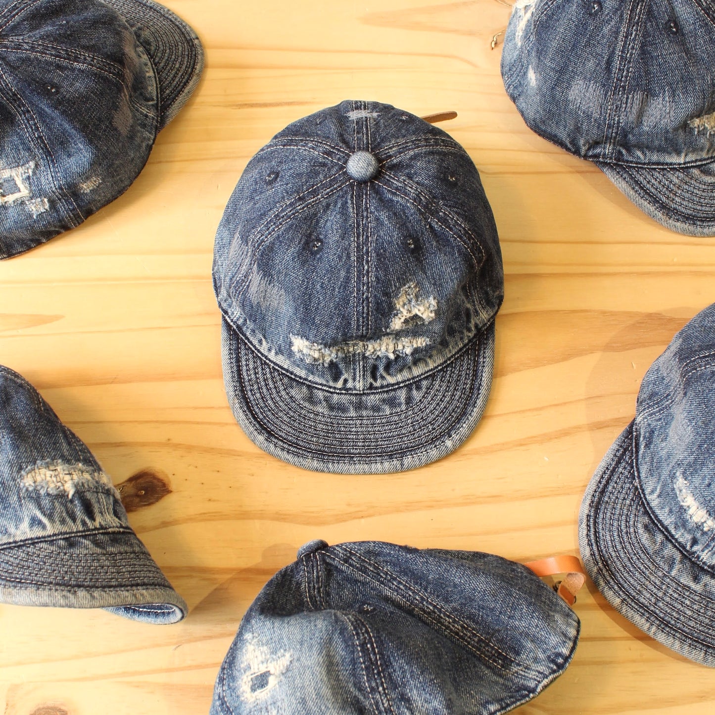 HIGHER -
SELVEDGE DENIM REMAKE CAP