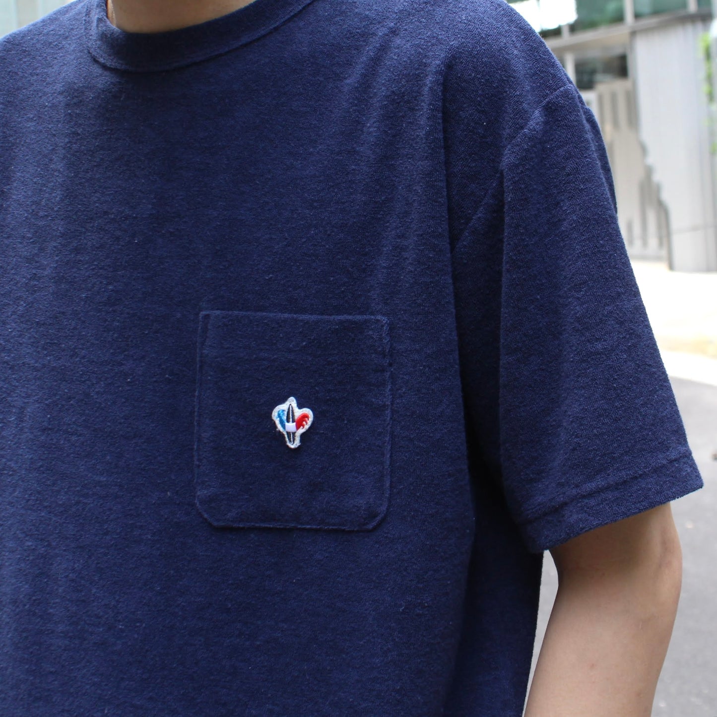 ARVOR MAREE - 
PILE POCKET TEE