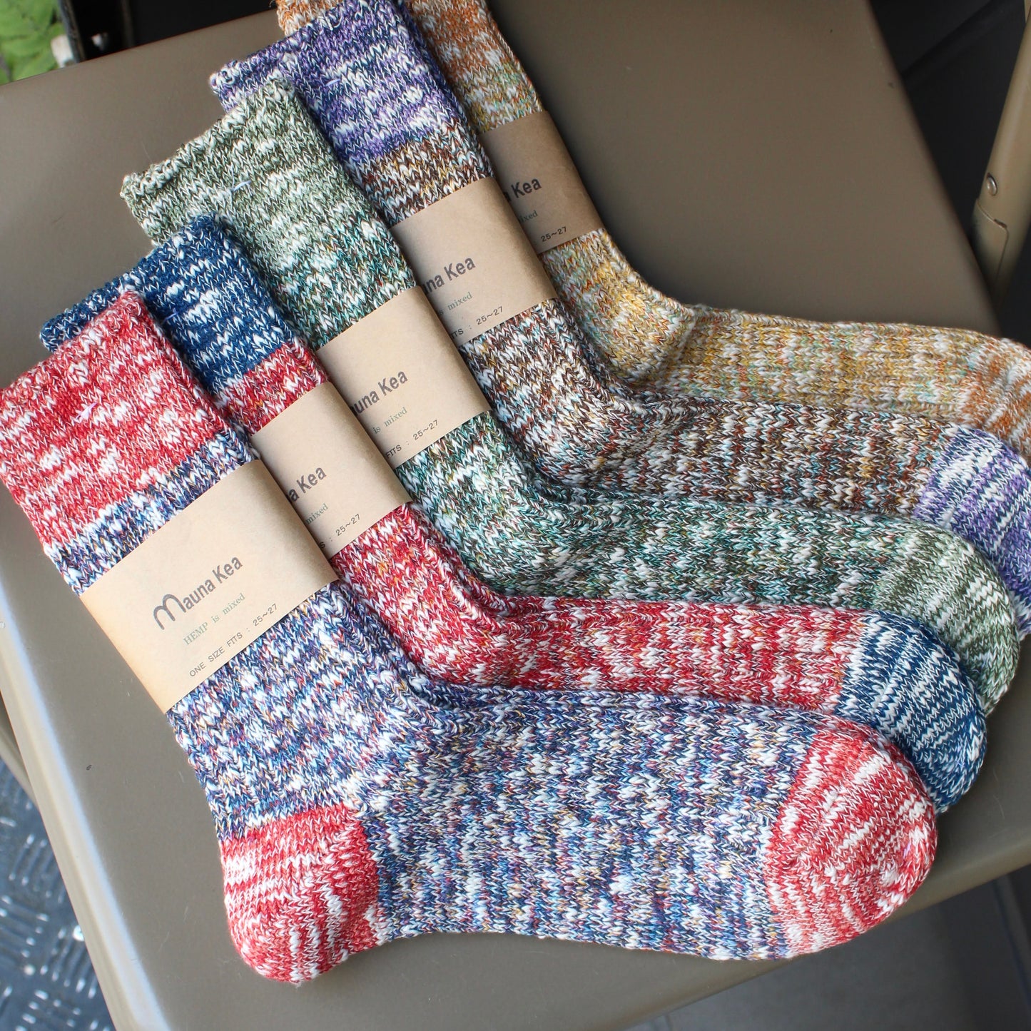 Mauna Kea Socks -
COTTON HEMP SOCKS