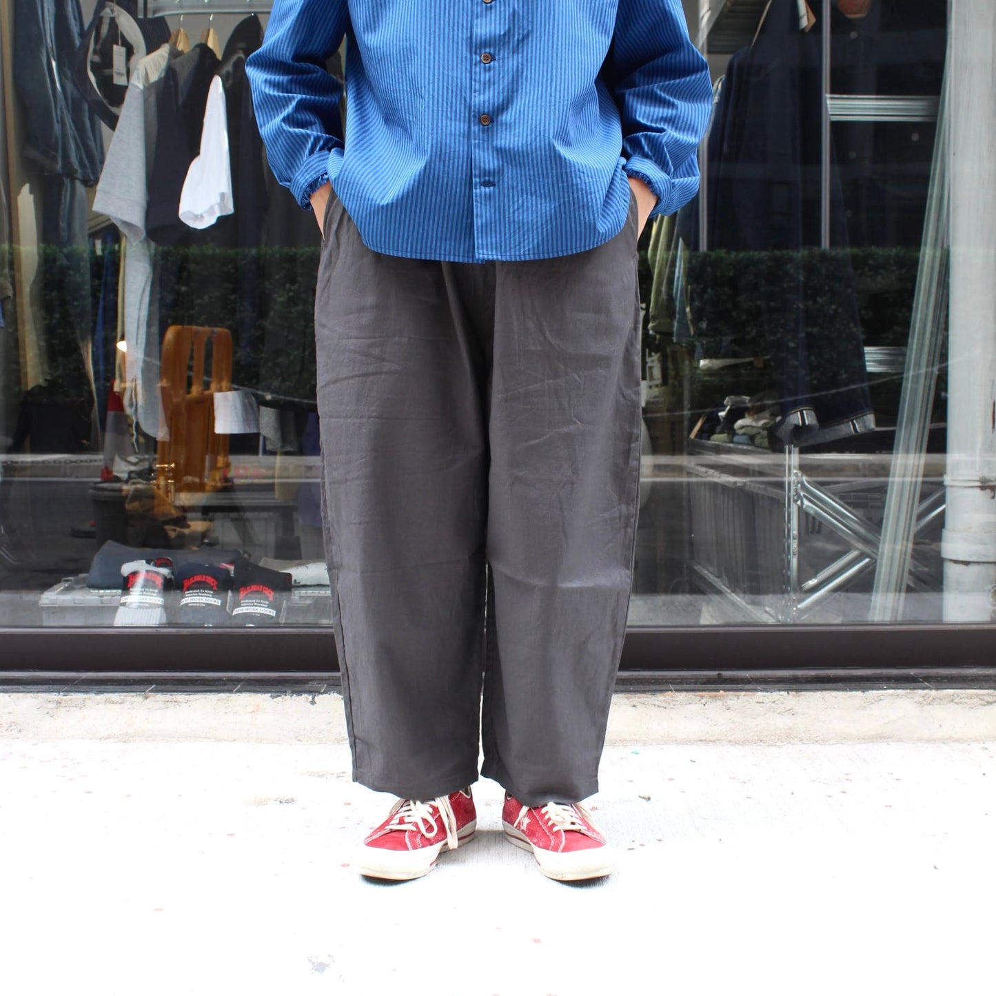 NARU FACTORY - 
WASHER EGG PANTS