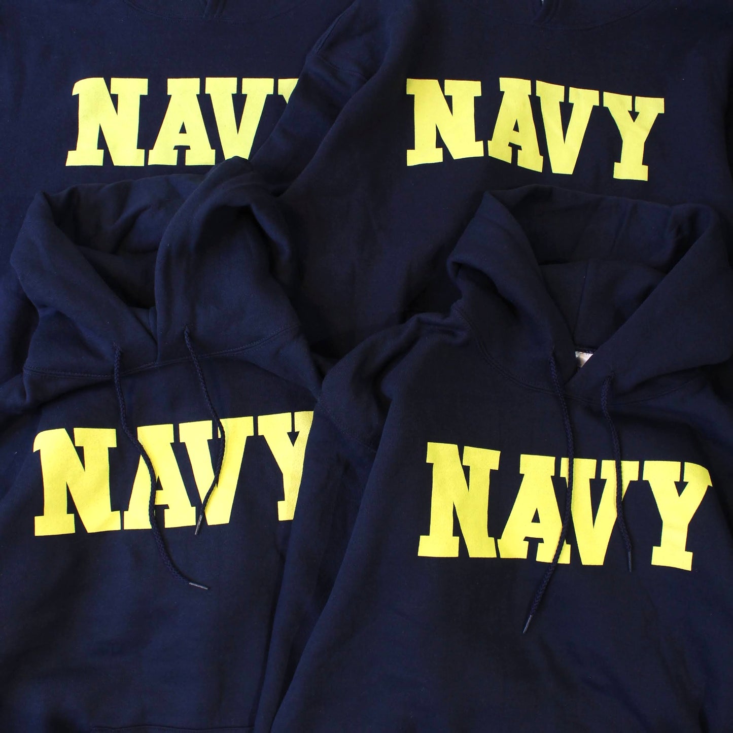 MILITARY DEADSTOCK COLLECTION -
U.S NAVY HOODIES