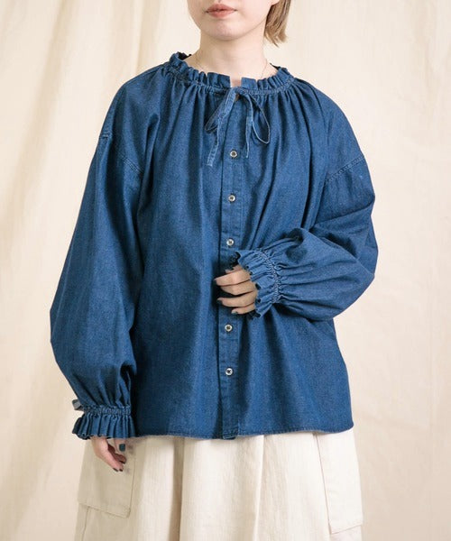 Brocante -
5OZ DENIM VOLANT SHIRT