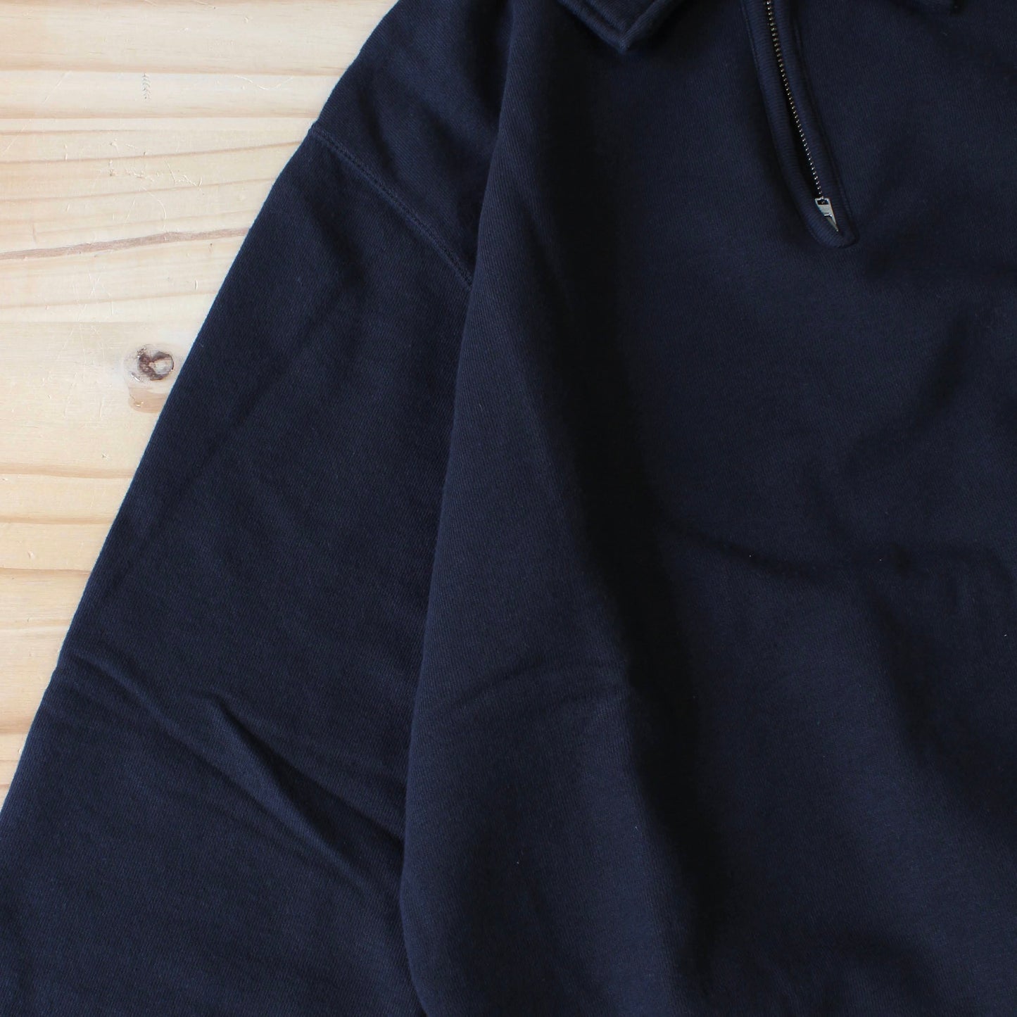 FELCO - 12OZ FRENCH TERRY L/S HALF ZIP COLLAR SWEAT