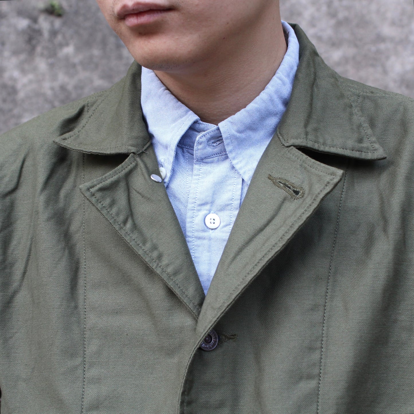 SPELLBOUND -
OLIVE MILITARY JACKET