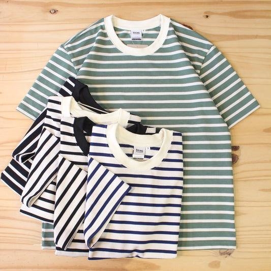 BRING -
DRYCOTTONY HEAVYWEIGHT STRIPES TEE