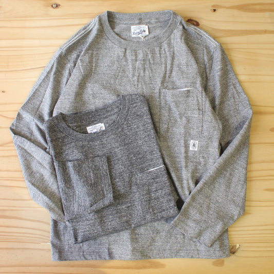 RIDING HIGH - 定番 LOOPWHEEL L/S POCKET TEE