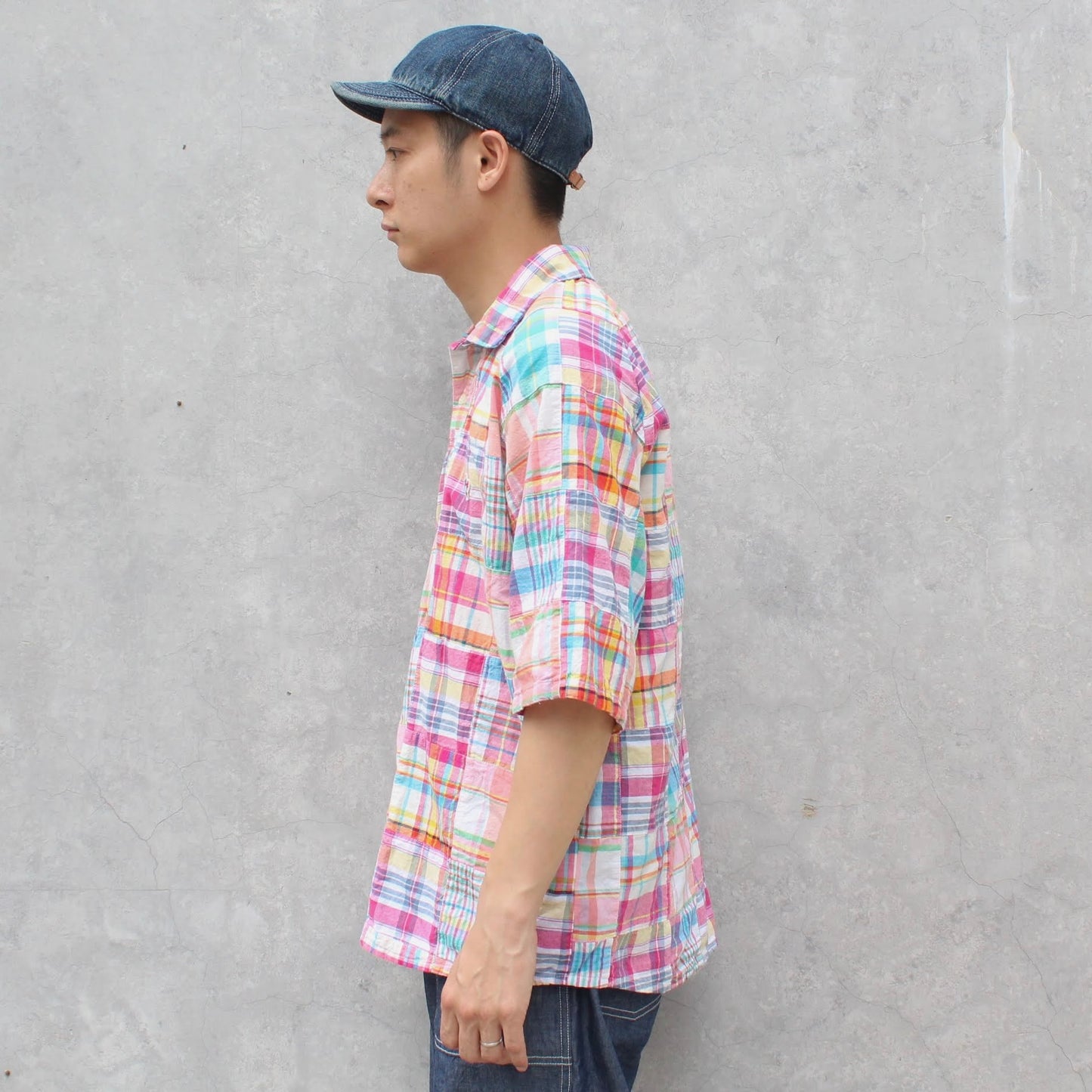 ARVOR MAREE -
MADRAS PULLOVER POLO SHIRT
-