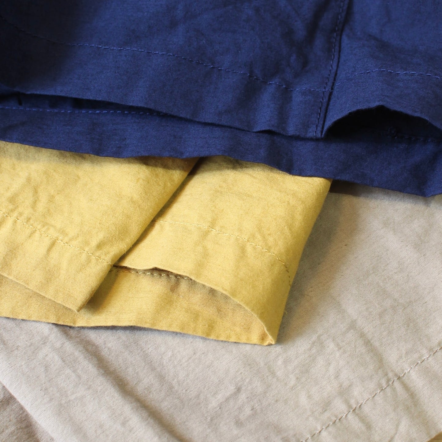 REMILLA -
COTTON LINEN HIDA SHORTS