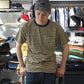 FELCO -  AMERICAN VINTAGE STRIPE POCKET TEE (Yellow)