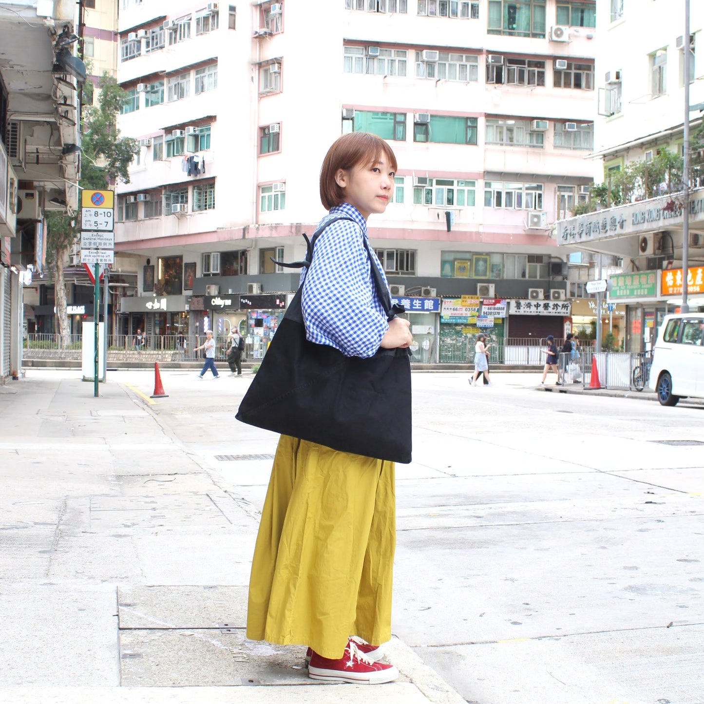 AZUMA BAG X KOJIMA BLACK DENIM