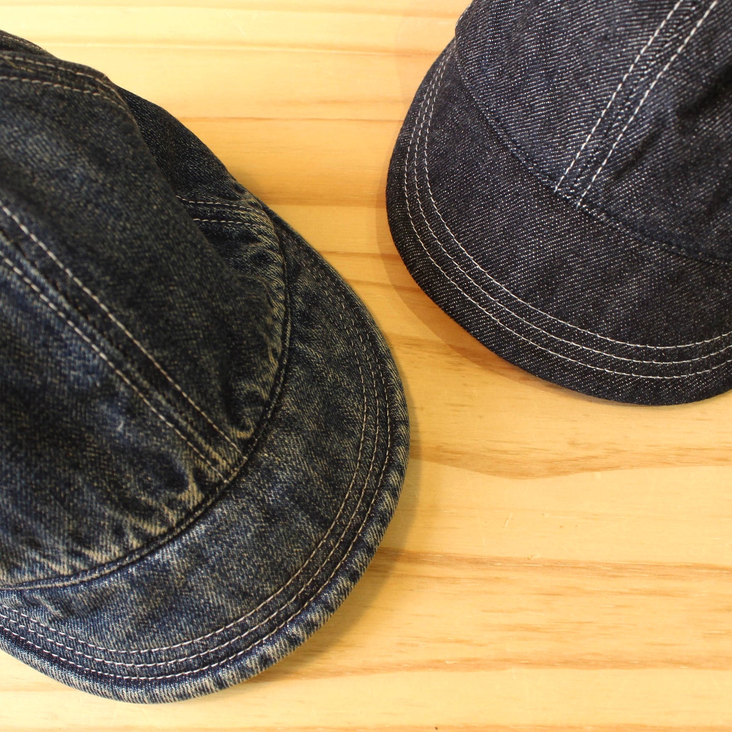 HIGHER - 14.5OZ SELVEDGE DENIM BEAK CAP (EXCLUSIVE FOR WHERE.)