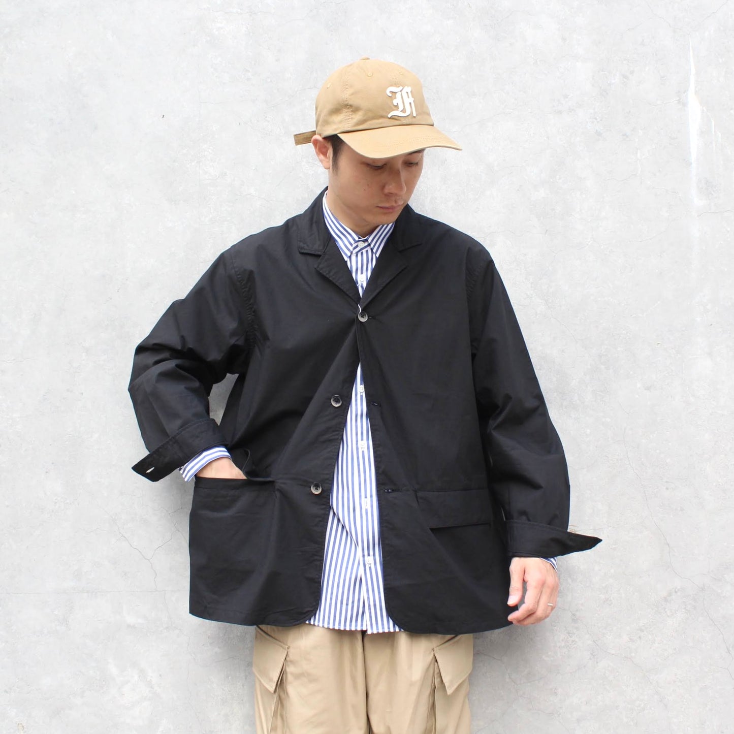 MANUAL ALPHABET -
TYPEWRITER SHIRT JACKET