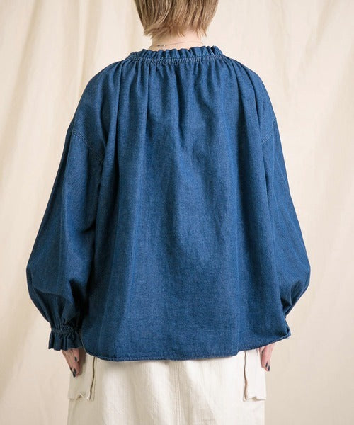 Brocante -
5OZ DENIM VOLANT SHIRT