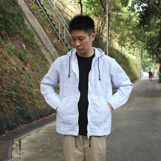 Arvor Maree -
SHEER SUCKERS ZIP UP PARKA