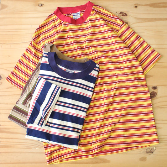 WALLA WALLA SPORT - 
STRIPE CREW TEE