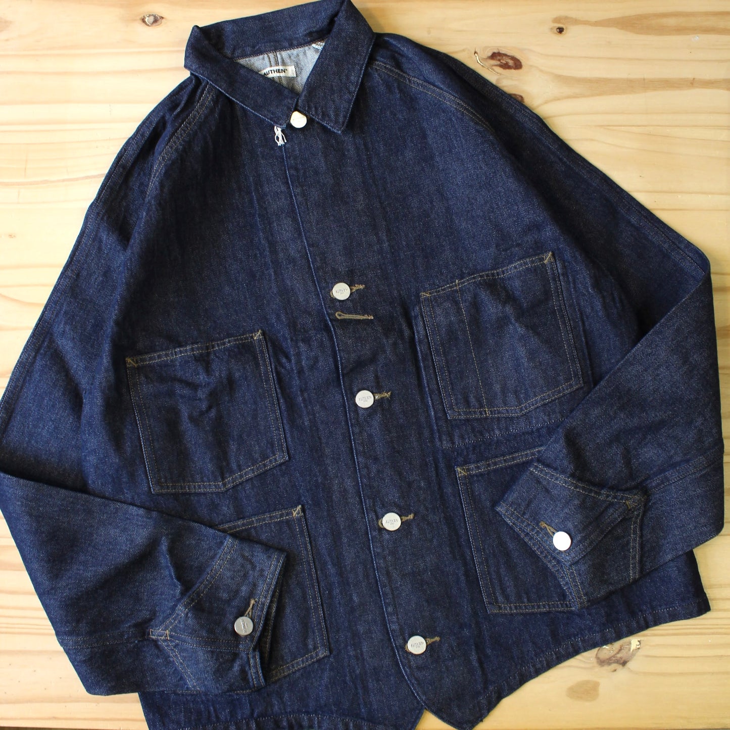 AUTHEN JAPAN -
12.5OZ VINTAGE ENGINEER JACKET