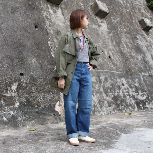 OrSlow -
HIGH WAIST 10OZ SELVEDGE DENIM PANTS USED (JASMIN)