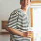 BRING -
DRYCOTTONY HEAVYWEIGHT STRIPES TEE