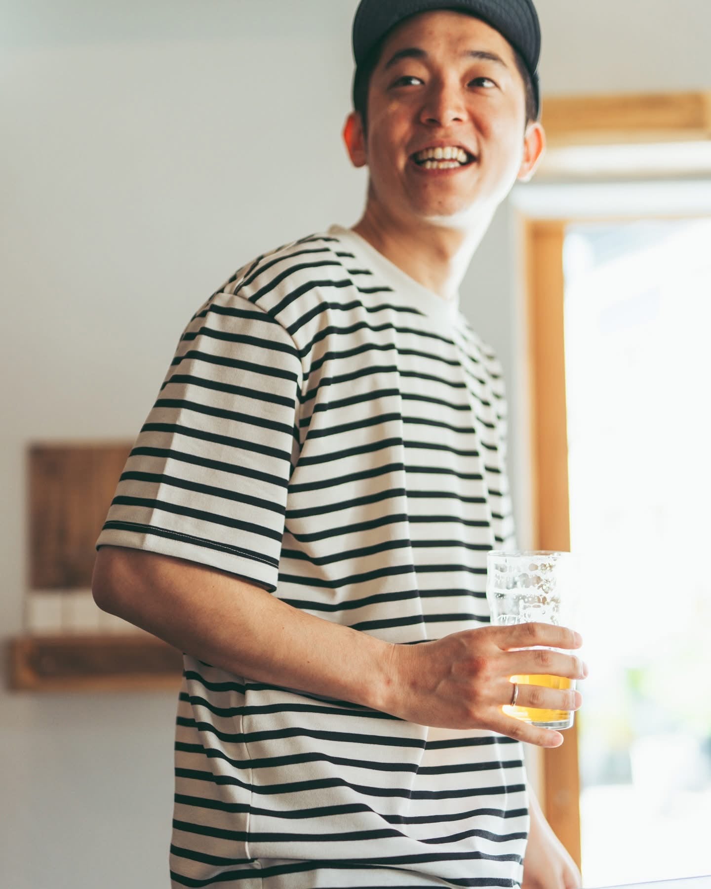 BRING -
DRYCOTTONY HEAVYWEIGHT STRIPES TEE