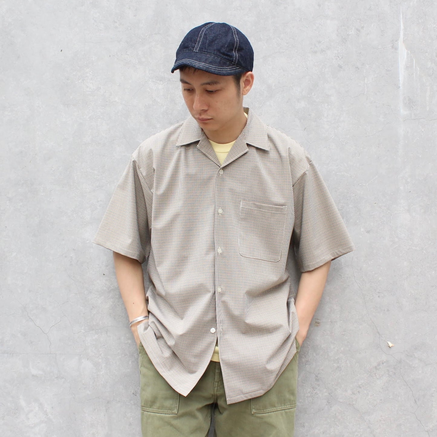 FLISTFIA -
OPEN COLLAR S/S SHIRTS