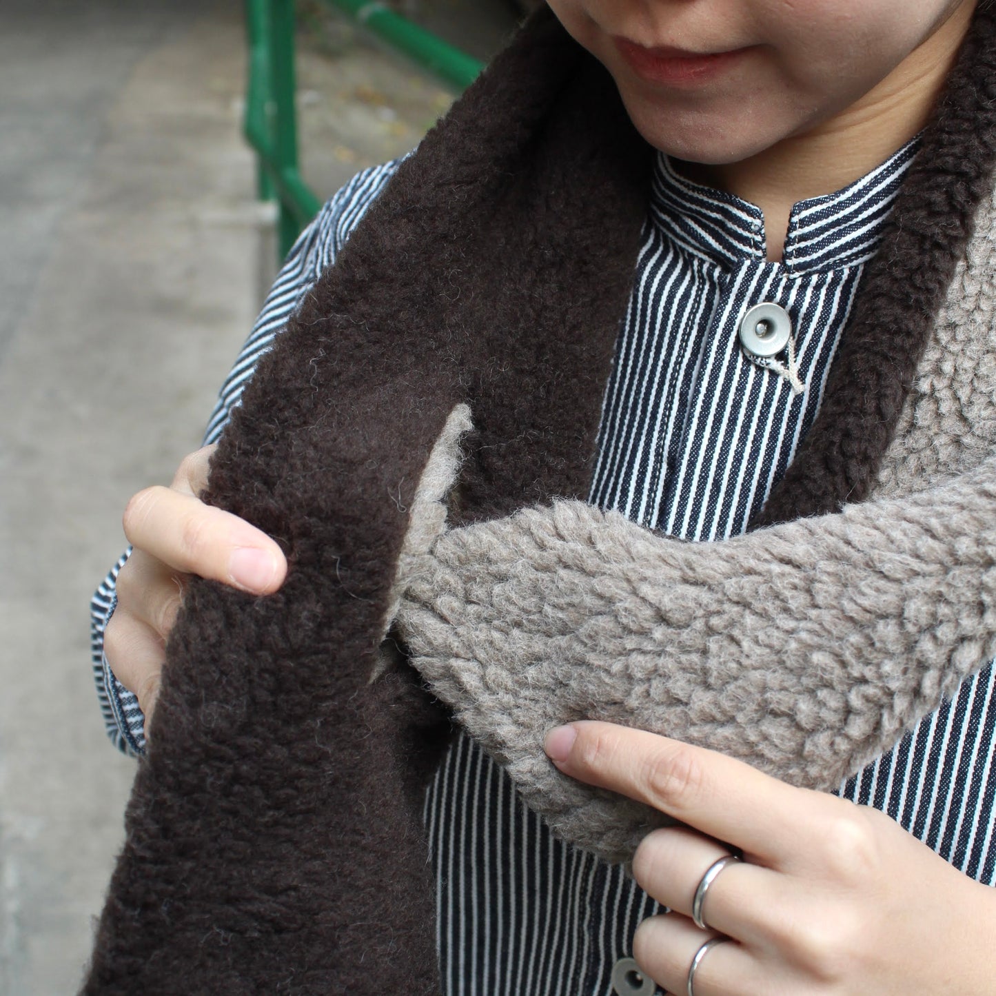 Arvor Maree -
SHEEP BOA PILE MUFFLER