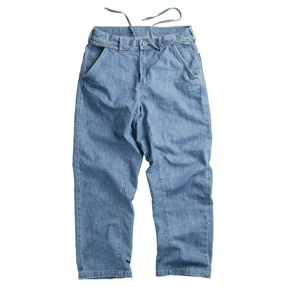 REMILLA -
CROSS DENIM PANTS