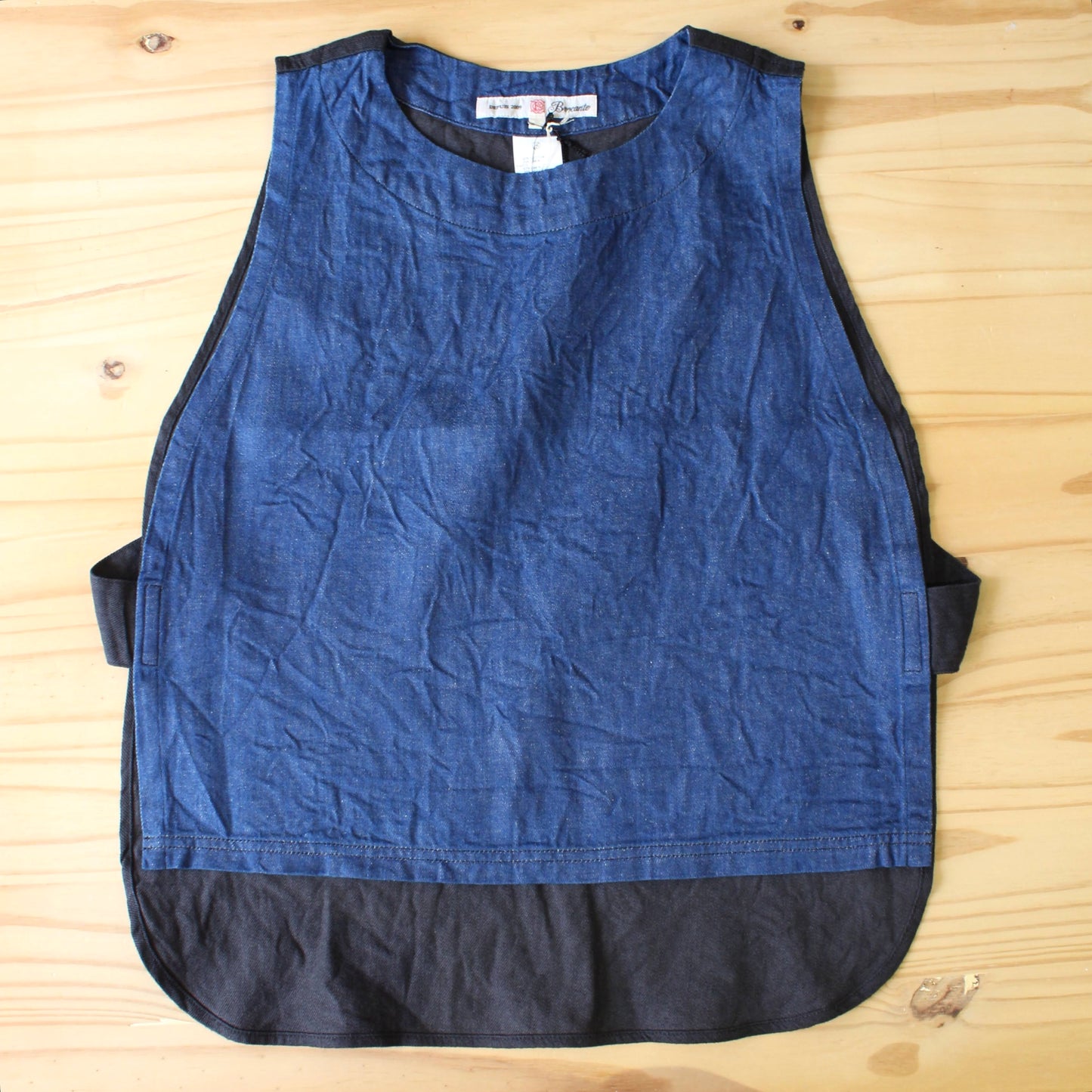 Brocante - 
Cotton Linen Denim Vest