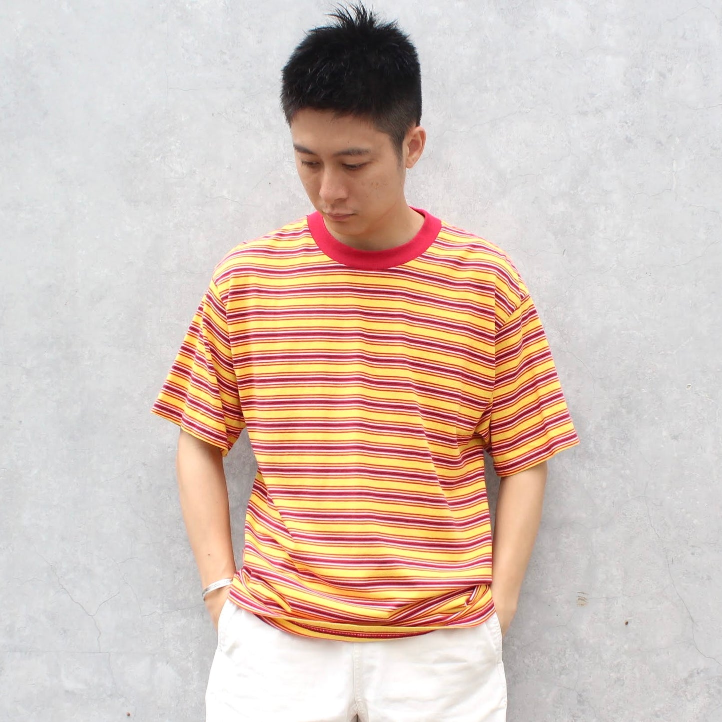 WALLA WALLA SPORT - 
STRIPE CREW TEE