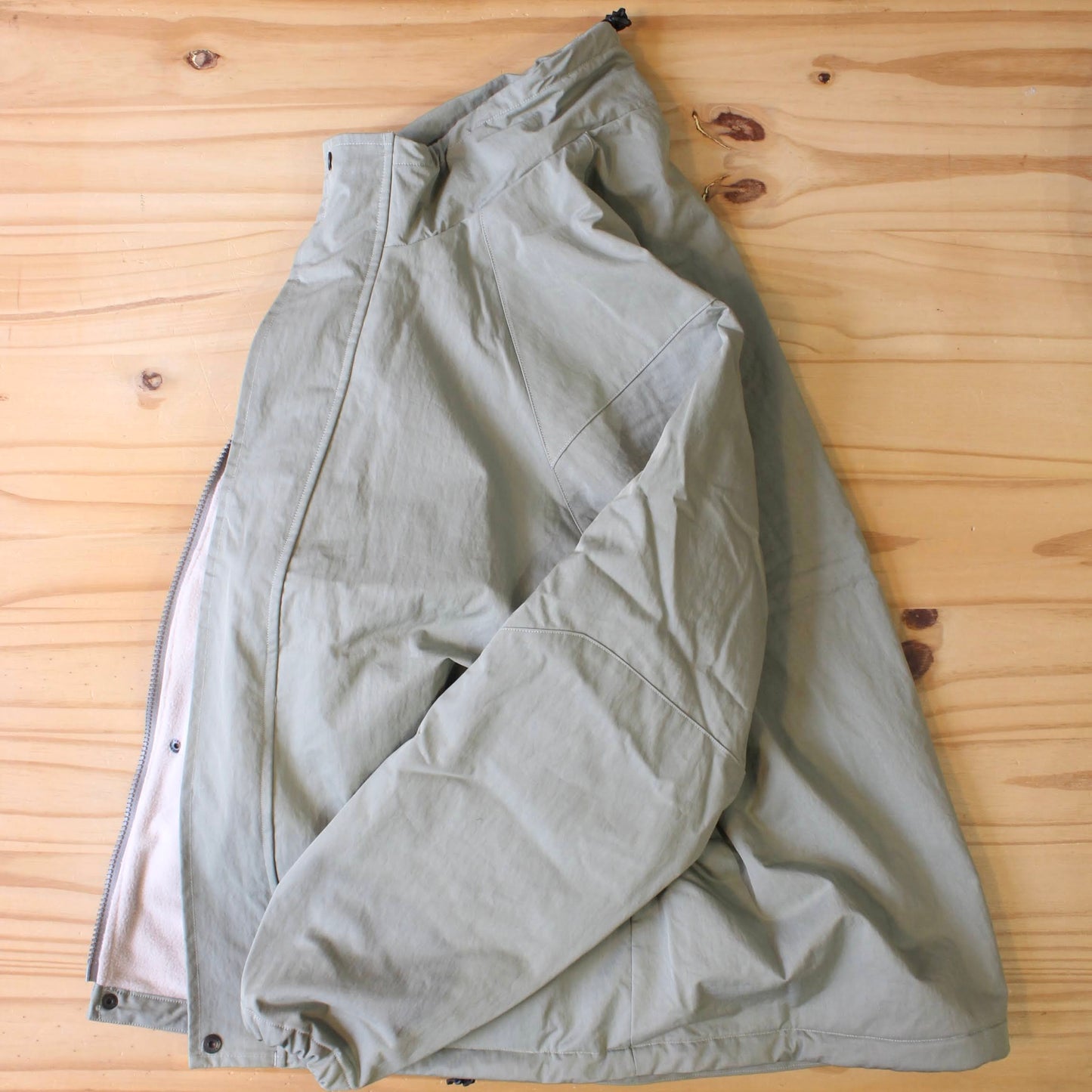 MANUAL ALPHABET -
COTTON NYLON MILITARY JACKET