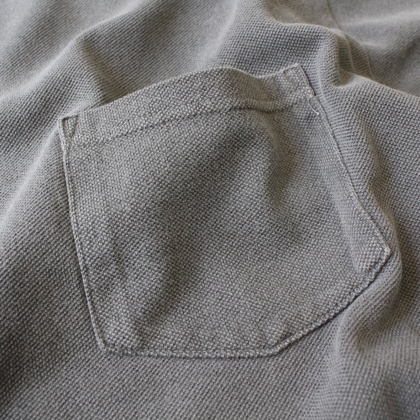 FELCO - 
S/S PIQUE POCKET CREW TEE