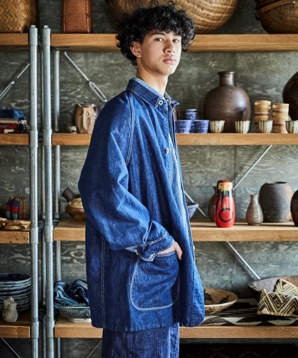 OrSlow -
40’S WWII DENIM COVERALL
LOOSE FIT