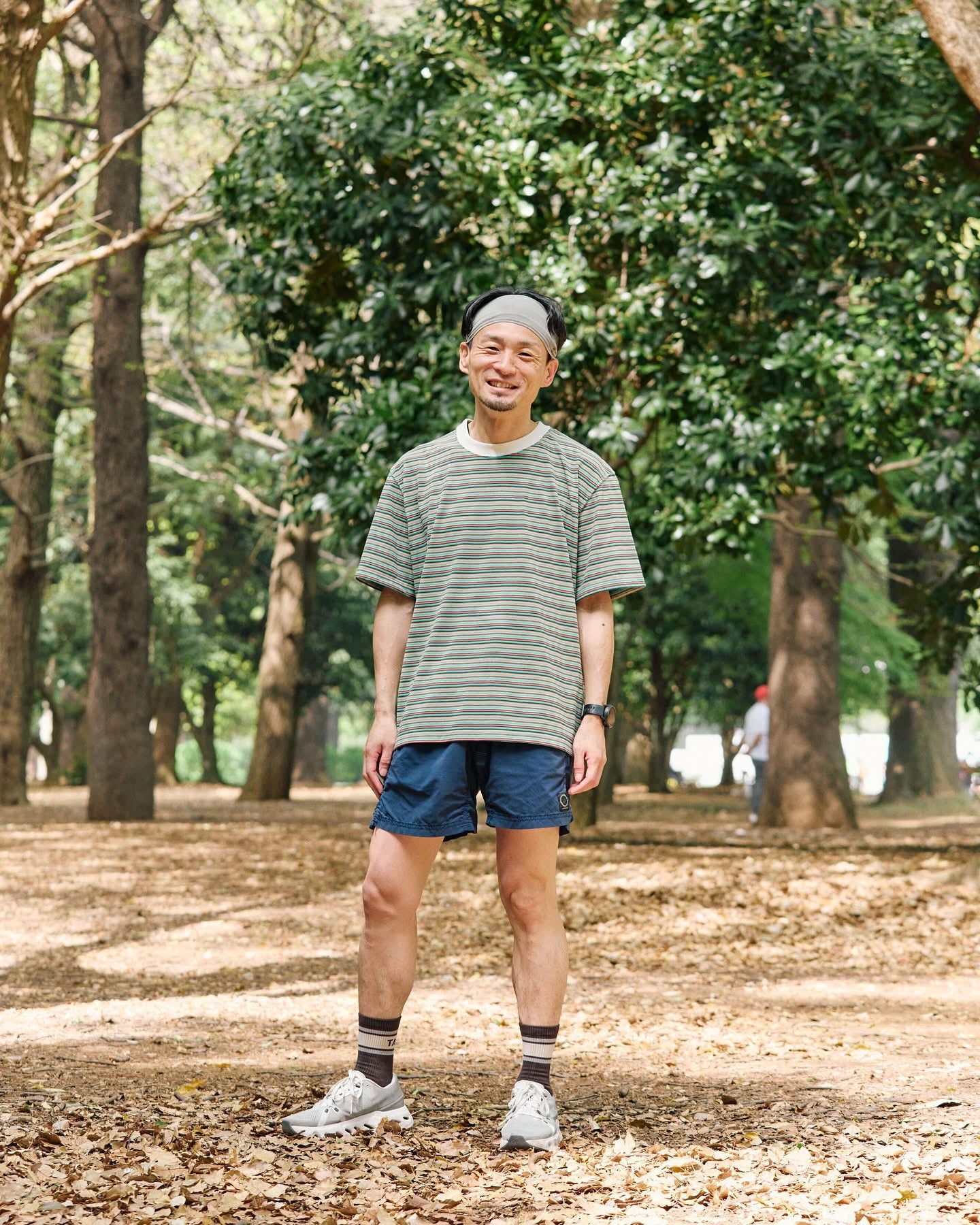 BRING -
DRYCOTTONY MULTI STRIPES TEE