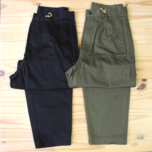 ARMY TWILL -
BROKEN TWILL DOUBLE KNEE PANTS