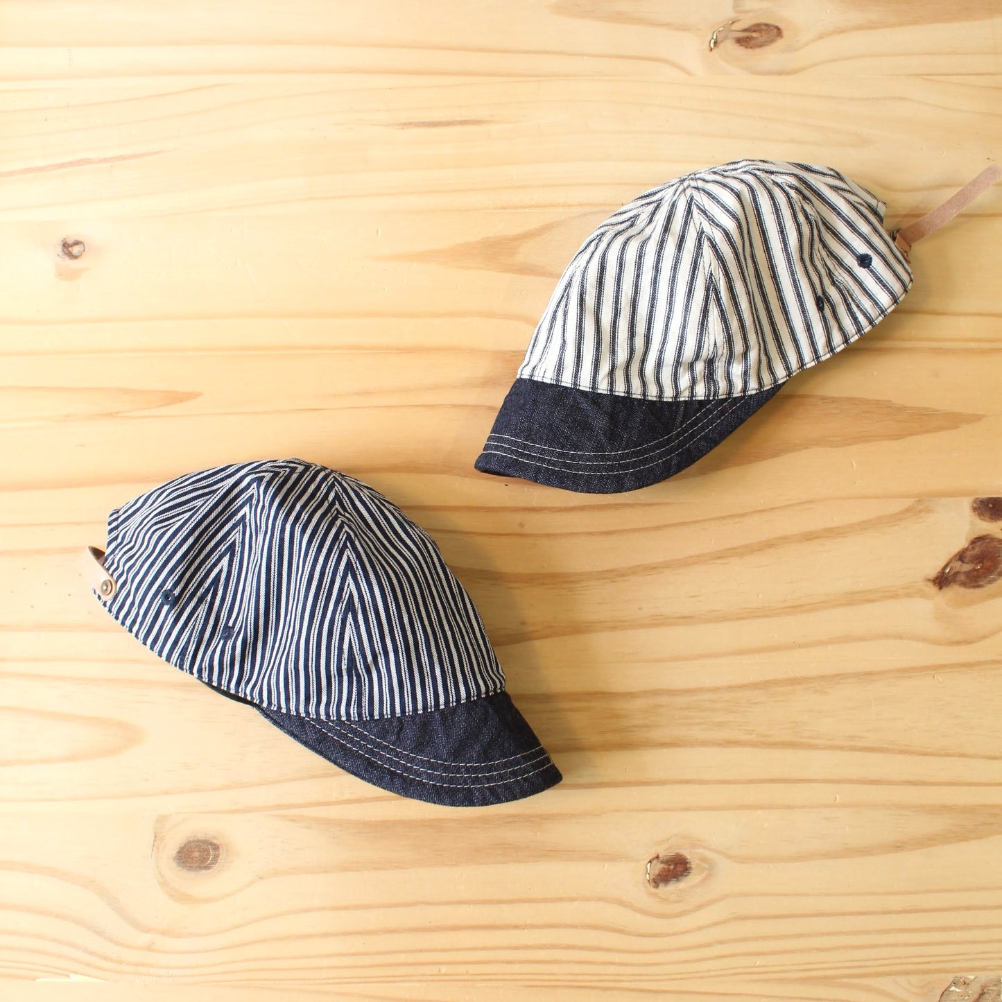 HIGHER -
9OZ HICKORY X DENIM BEAK CAP