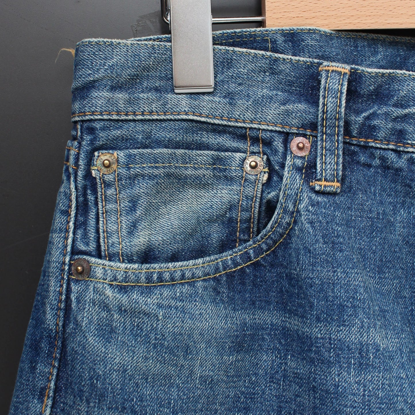 OrSlow -
105 STANDARD FIT 13.7OZ DENIM SHORT LENGTH(短身版)
(2 YEARS WASH)