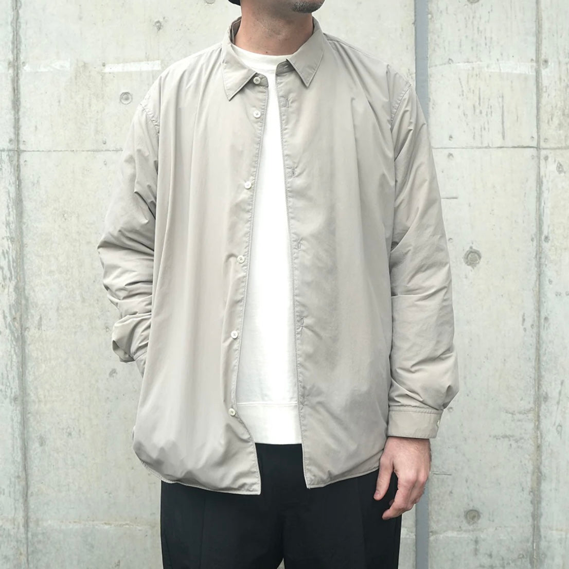 NANGA X MANUAL ALPHABET
- SUPER LIGHT DOWN SHIRT JACKET