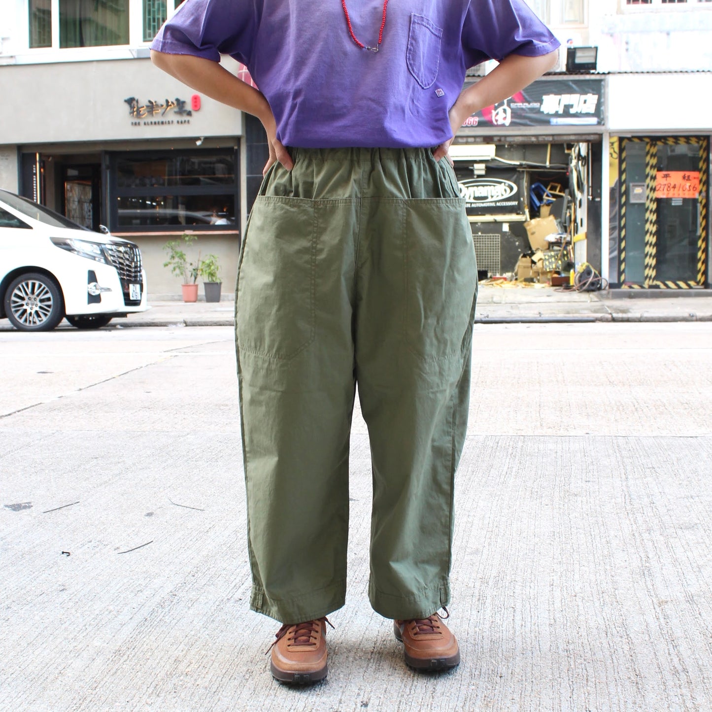 D.M.G -
BELT VOLUME PANTS