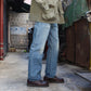 AUTHEN JAPAN -
12.5OZ VINTAGE STRAIGHT LEG DENIM
USED WASH