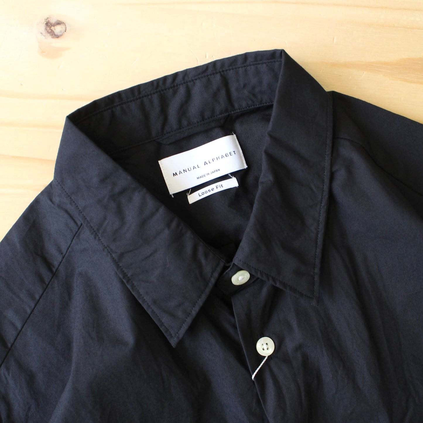 MANUAL ALPHABET - 
TYPEWRITER LOOSE FIT S/S SHIRT