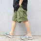 ARMY TWILL -
NYLON OX CARGO SHORTS