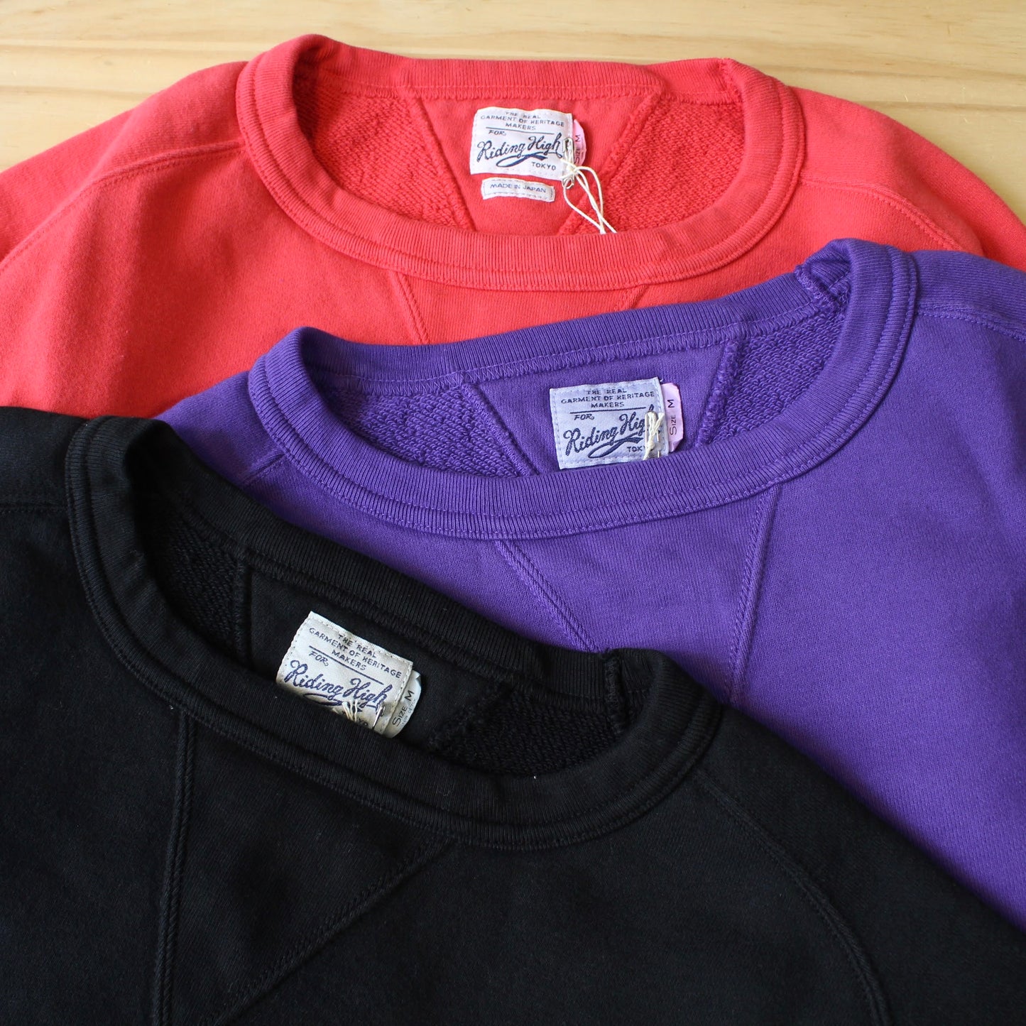 RIDING HIGH TOKYO -
AZUMA TUBE FRENCH TERRY SWEATSHIRT