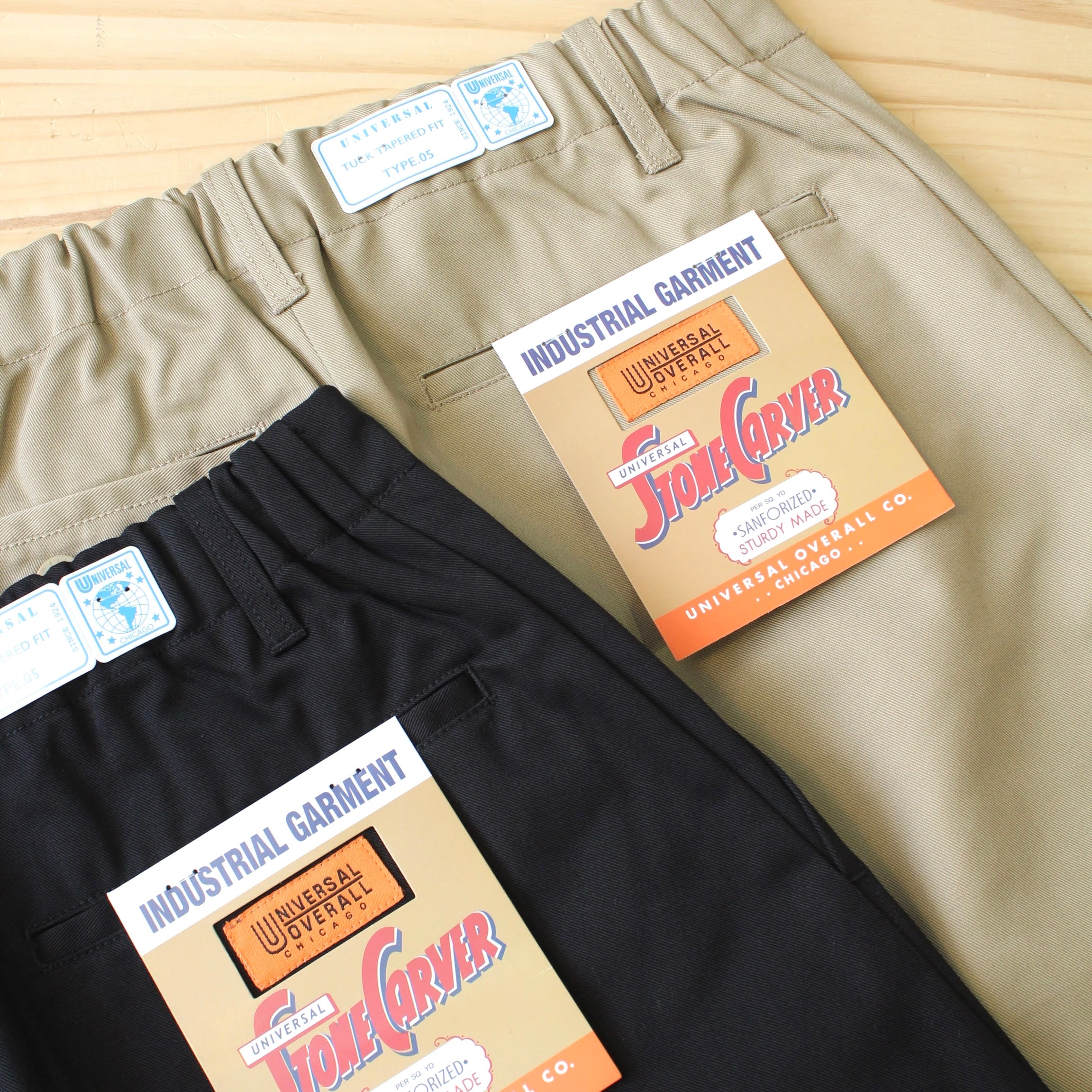UNIVERSAL OVERALL Japanese version-CLASSIC COLLECTION TUCK TAPERED