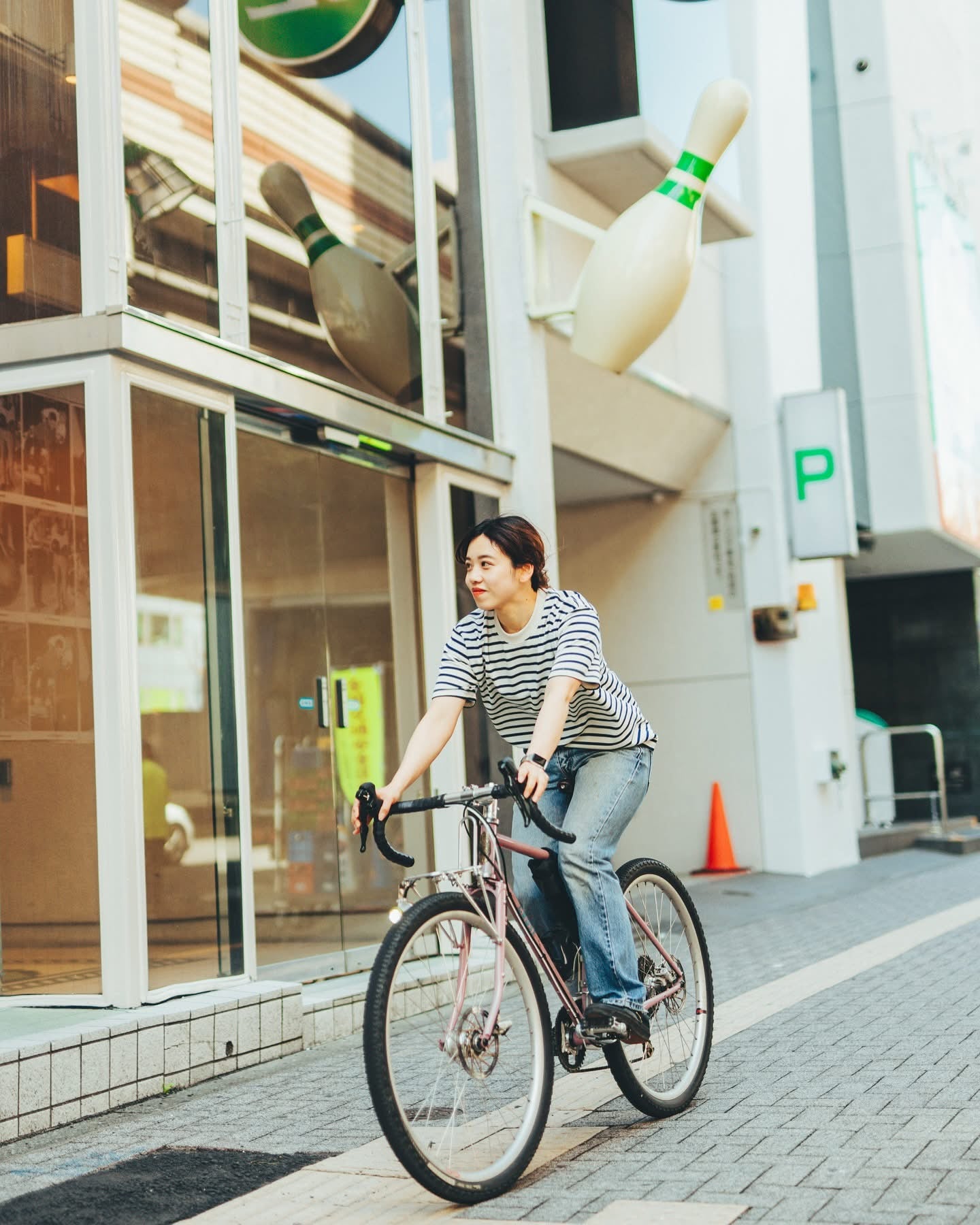 BRING -
DRYCOTTONY HEAVYWEIGHT STRIPES TEE