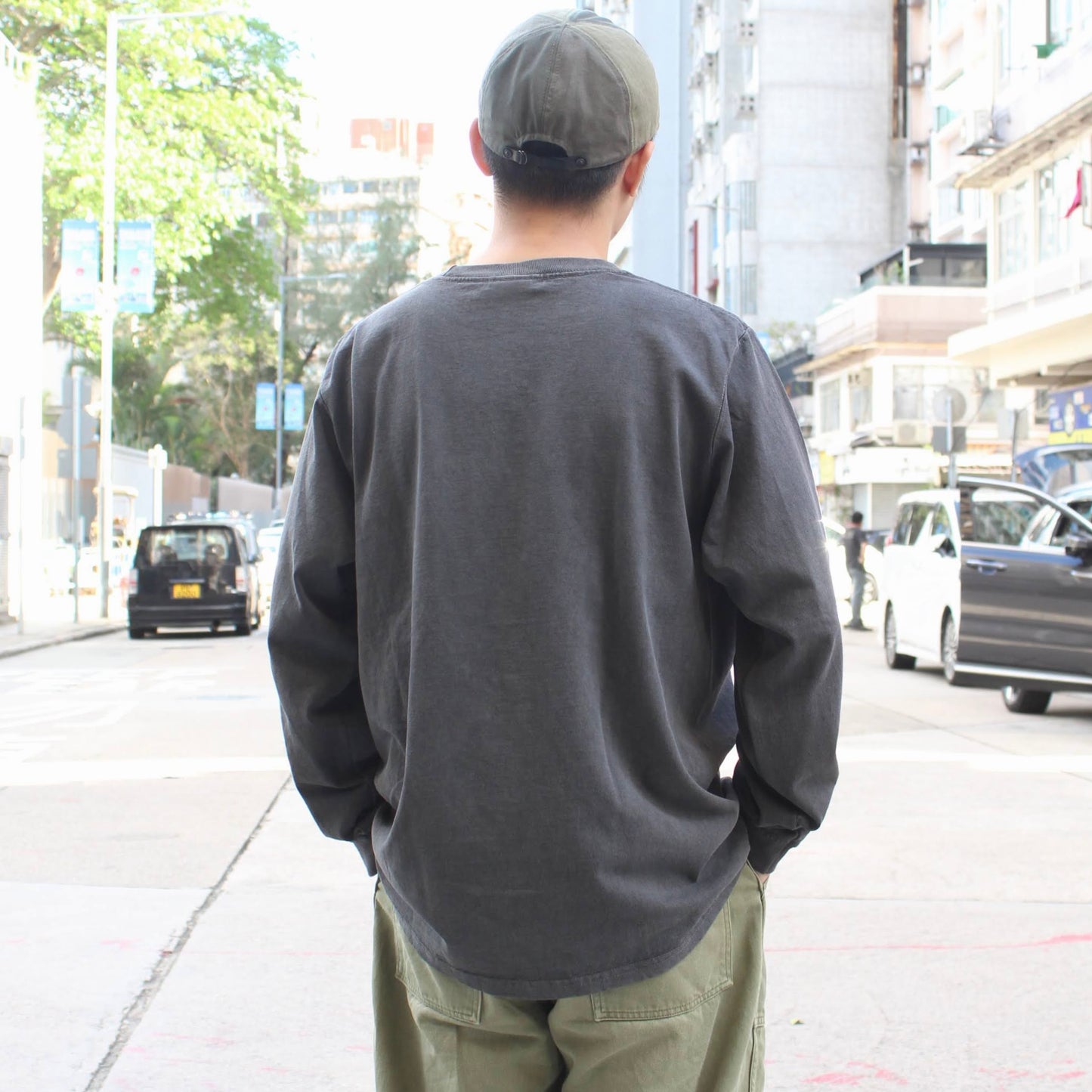GOODWEAR (日版) - 7.2OZ L/S POCKET TEE PIGMENT DYE
